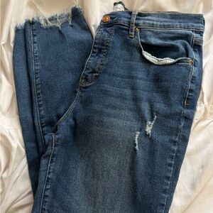 Nicole Miller Casual Blue Boyfriend Jeans